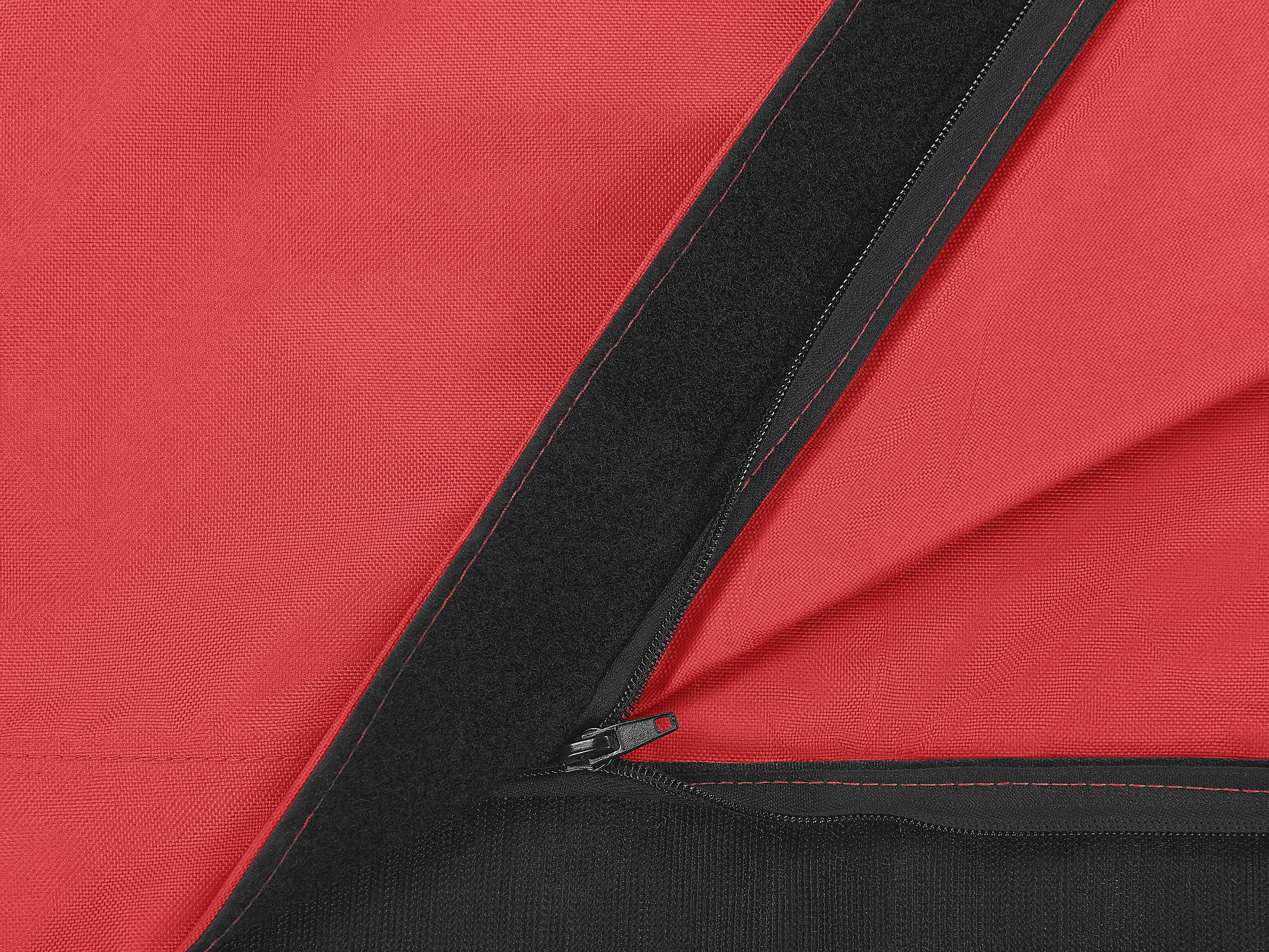 Zitzak 300 L FUZZY 140 cm 180 cm Rood