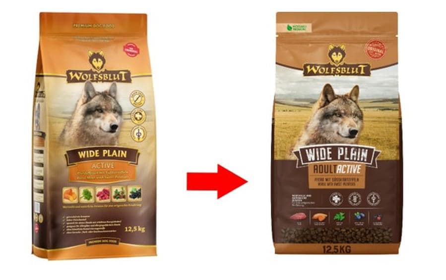 Trockenfutter Dog Wide Plain Active Adult, 12.5 kg12.5 kg Wolfsblut Wide Plain Active Pferd & Süsskartoffel