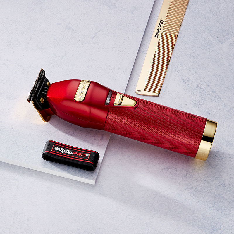 Tondeuse de précision métal Skeleton FX7870GE red FX7870RE