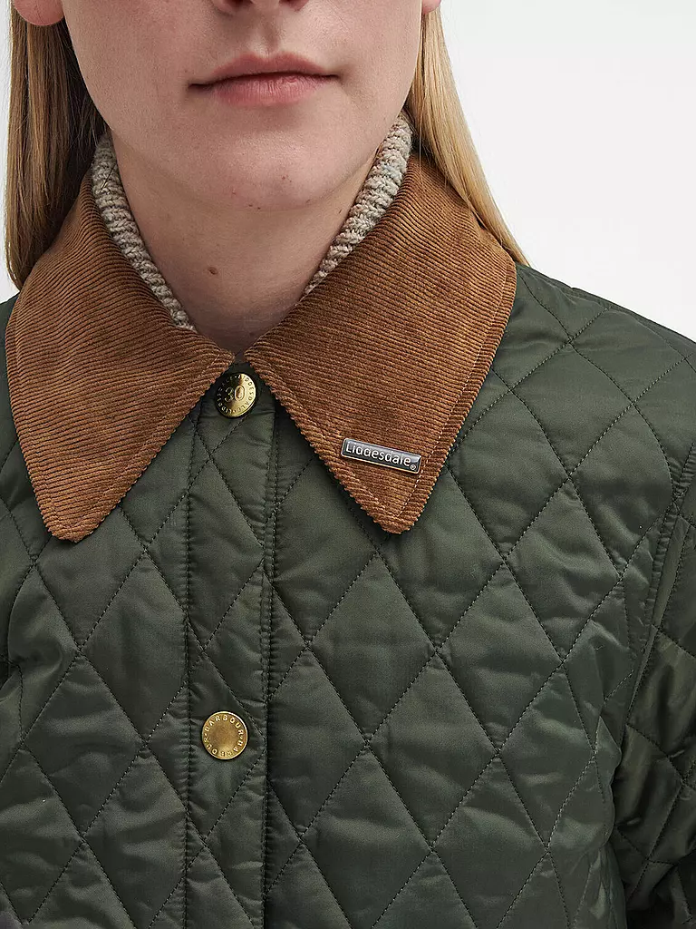BARBOUR Leichtsteppjacke MODERN LIDDESDALE olive