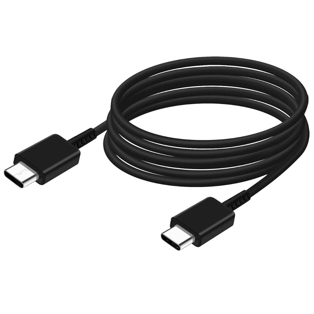 (1m) USB C auf USB C Verbindungskabel Ladekabel (EP-DA705BBEGWW) - Schwarz