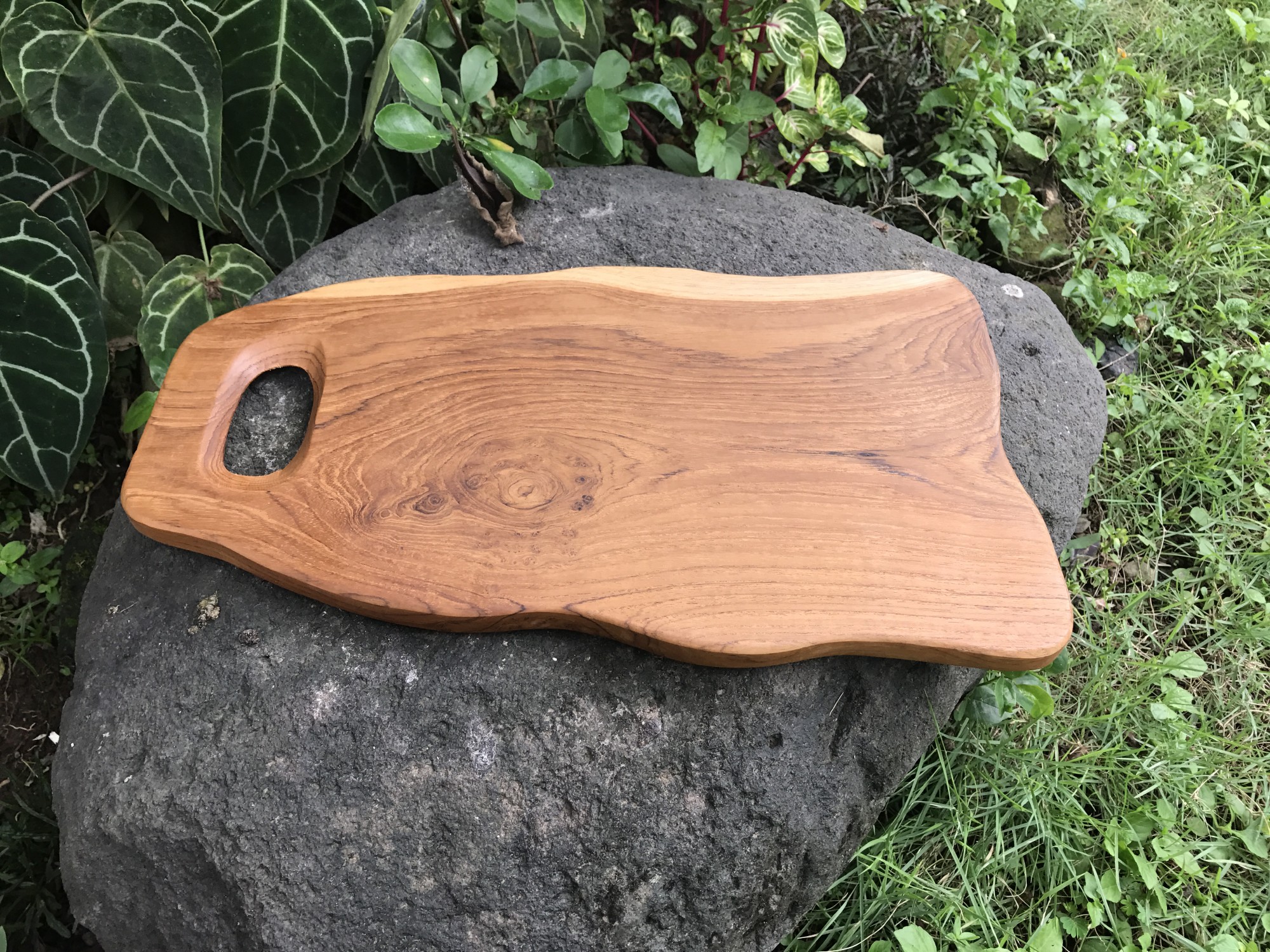 Schneidebrett 'Teak', B 20 cm, H 2 cm, T 40 cm zu 16,50