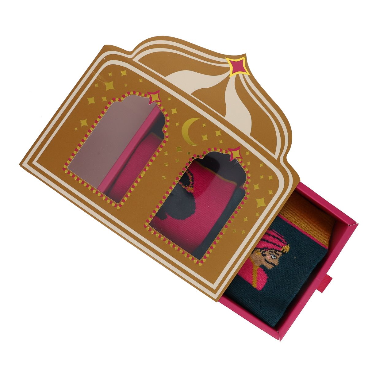 Coffret duo de chaussettes adulte - Mariage Indien .