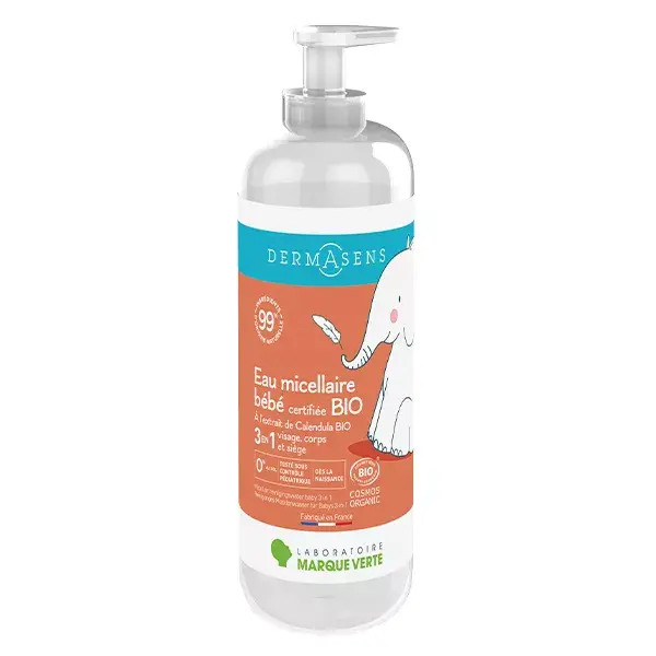 Água Micelar Orgânica Dermasens Baby 500ml