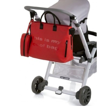 SAC A LANGER MAMMA BAG - RED - rouge