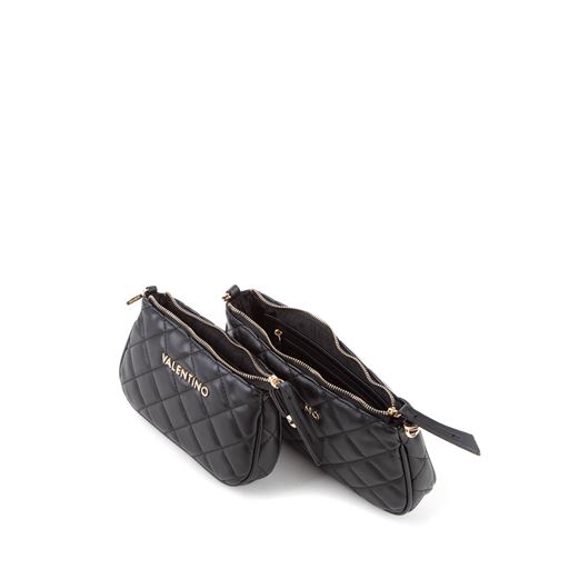 Valentino Ocarina Crossbody Taske, Nero