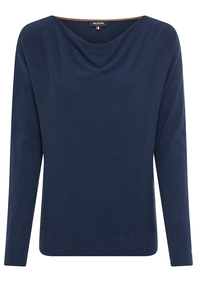 HECHTER PARIS Strickpullover , mit Wasserfallausschnitt - NEUE KOLLEKTION