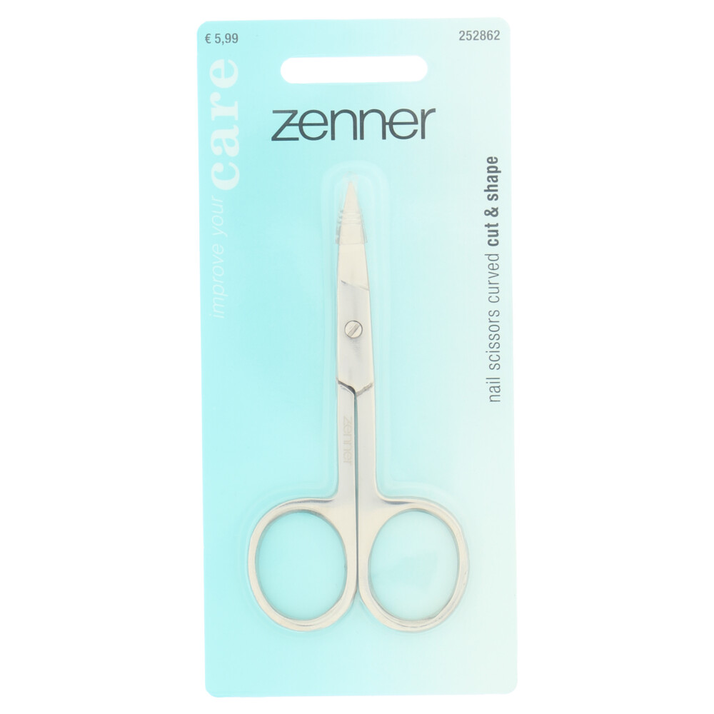 Zenner Nagelschaar Gebogen Zilver