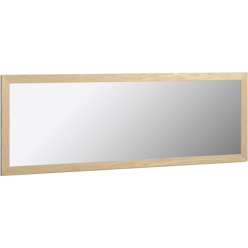 Miroir Wilany 52,5 x 152,5 cm avec finition naturelle