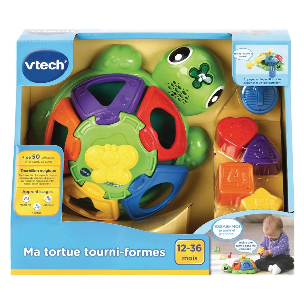 VTECH BABY - MA TORTUE TOURNI-FORMES