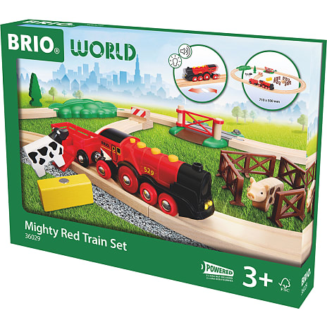 BRIO bondegårdssæt m. lokomotiv 36029