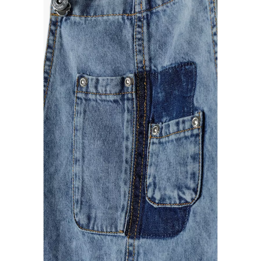 MINOTI Jeanslatzhose Denim-Blau