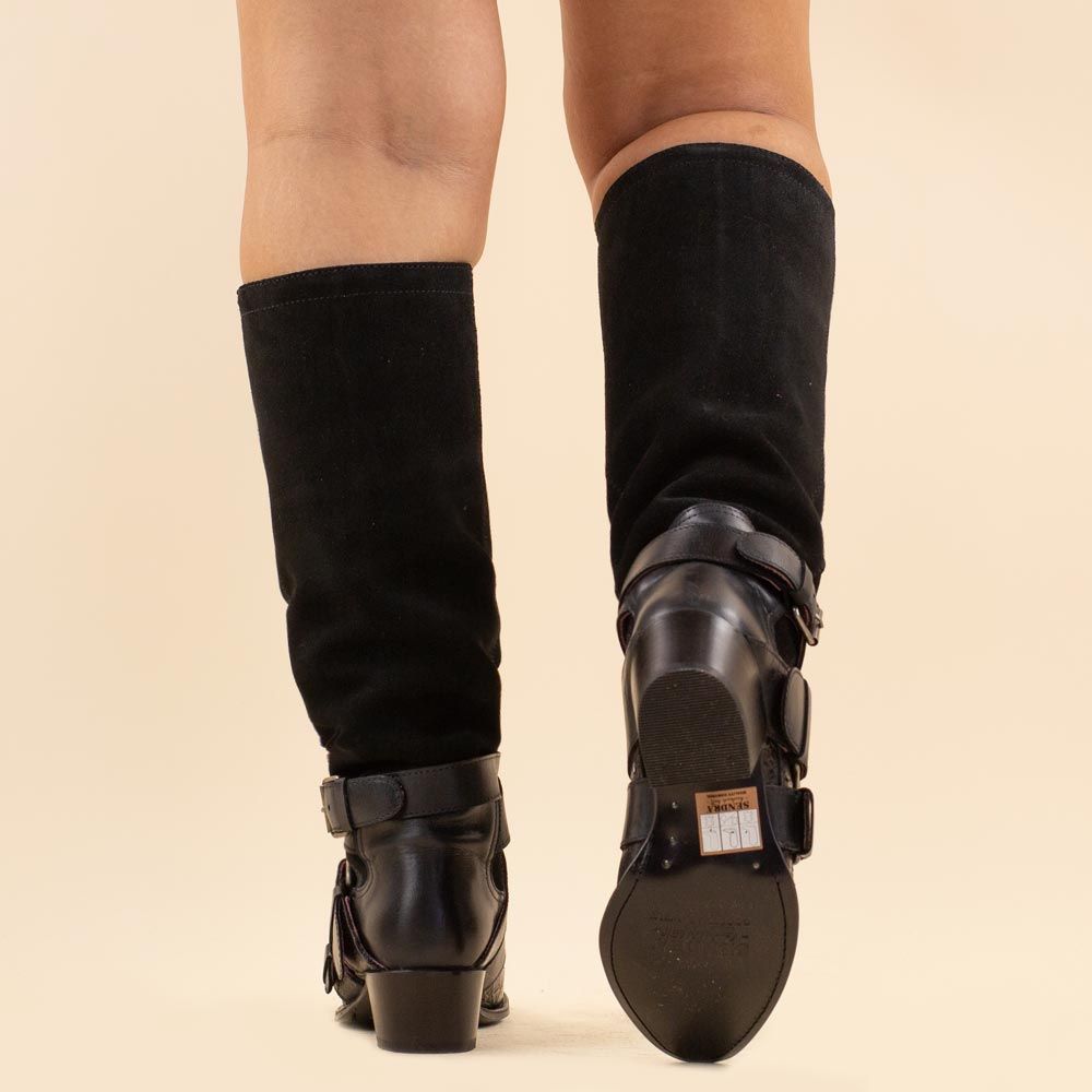 Sendra boots 8692 Cocodrilo Negro
