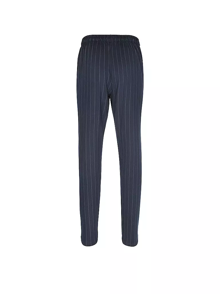 SCHIESSER Pyjama Hose  blau