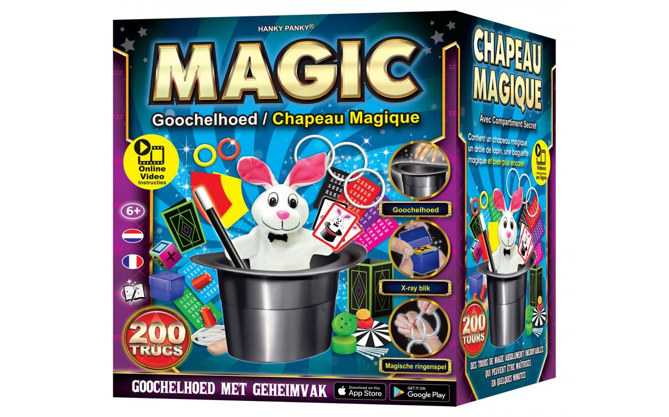 Magic goochelhoed met 200 trucs en handleiding