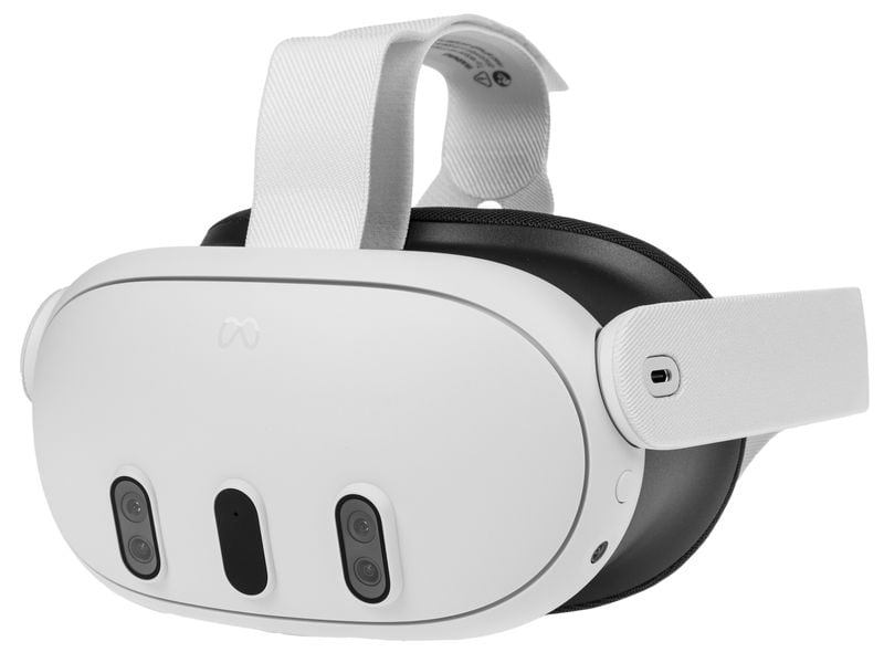 Meta VR-Headset Meta Quest 3 512 GB Mobiles VR-Headset inkl. zwei Touch-Controllern