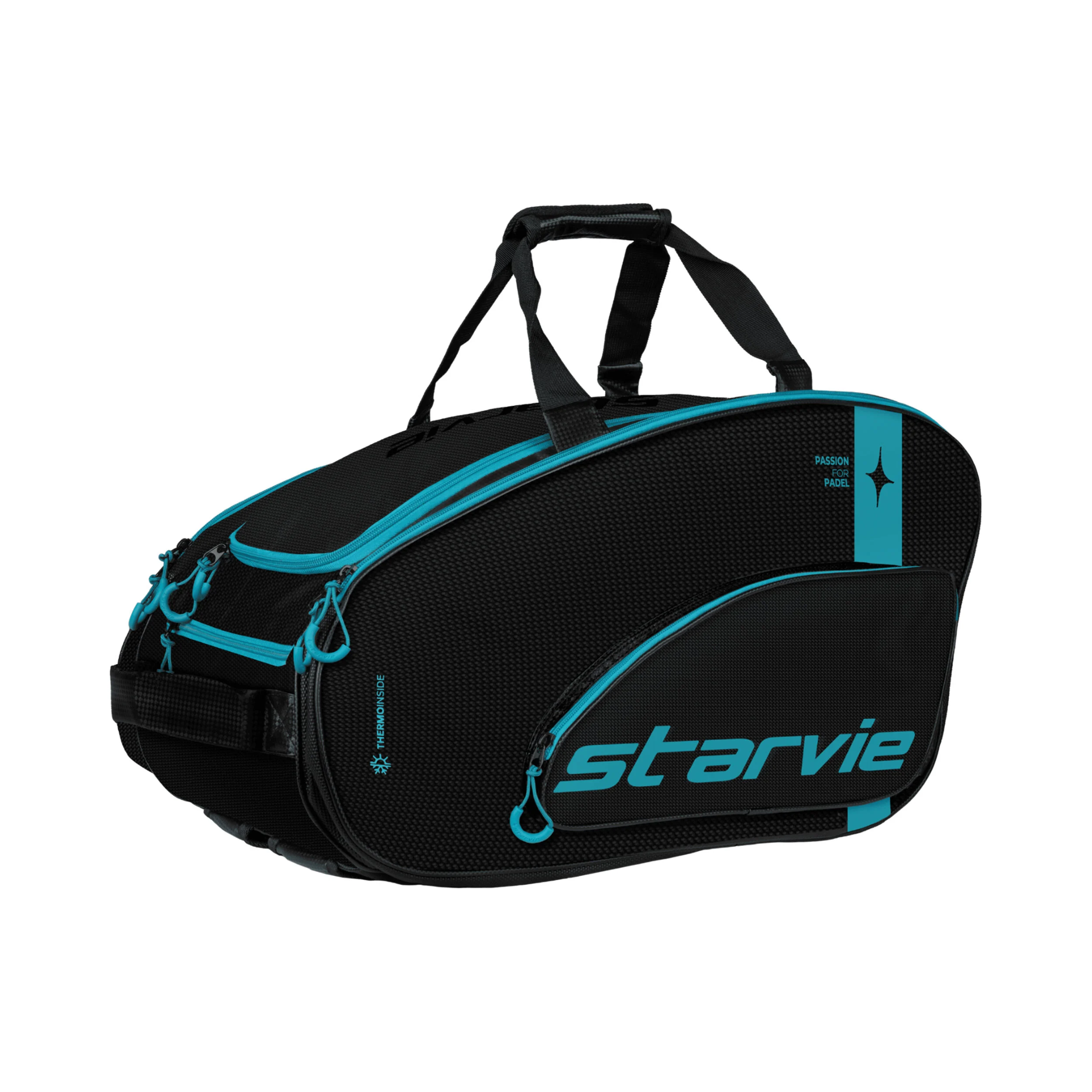 Starvie Premium Racing Drax Sac De Padel - Noir , Turquoise
