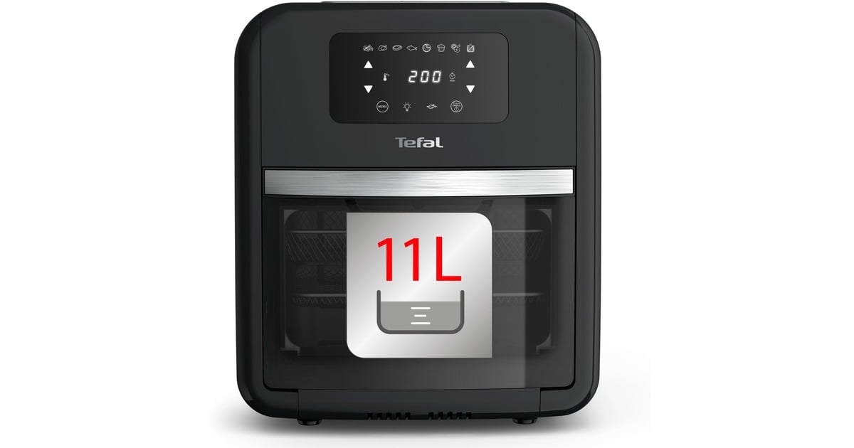 TefalEasy Fry Oven & Grill mini bakoven  (Zwart)