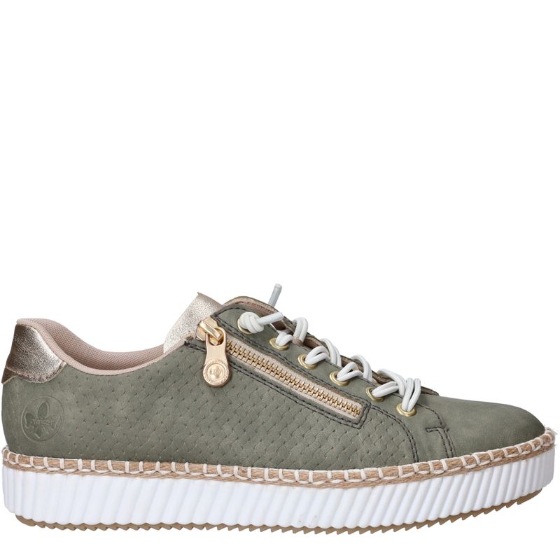 Rieker Sneakers Groen Dames