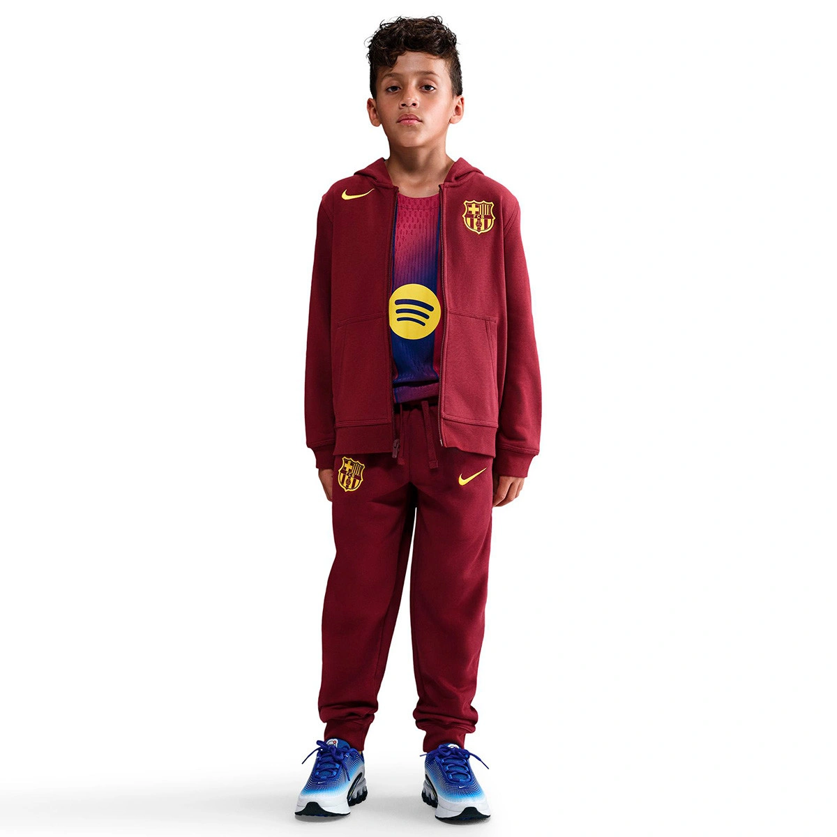 Calças Nike FC Barcelona Fanswear 2025-2026 Criança