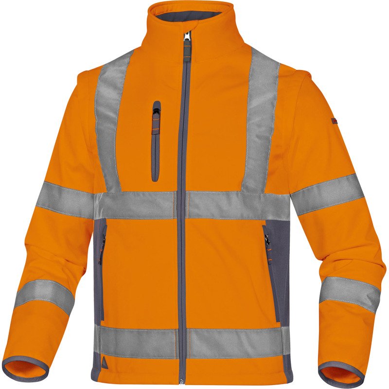 Veste Softshell Moonlight2 haute visibilité, orange fluo