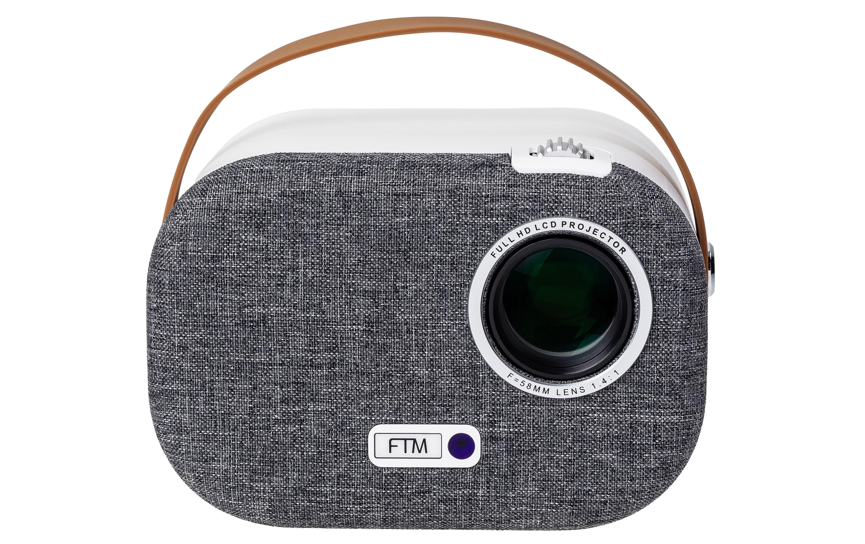 Projektor Mini<br>Kleiner, portabler Beamer, Full-HD