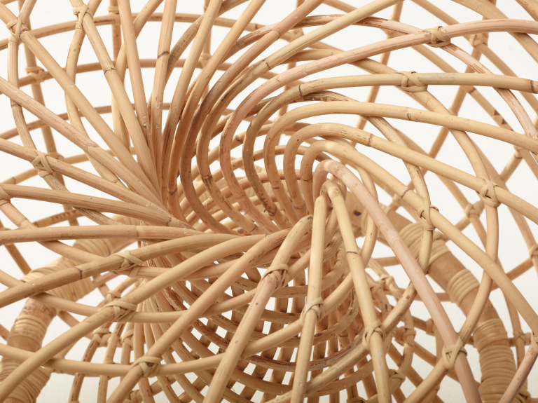 Cane-Line Nest Rattan hocker Ø60 indoor