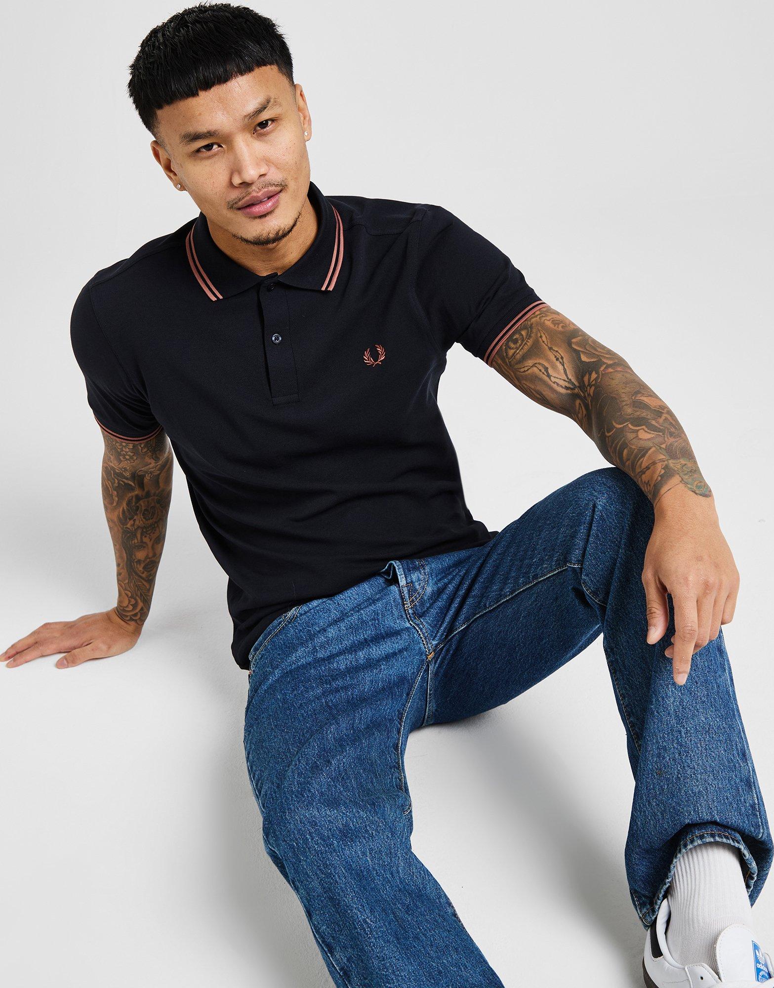 Fred Perry Polo Double Liseré Homme