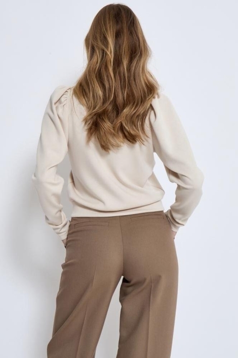 Peppercorn ecru dames sweater