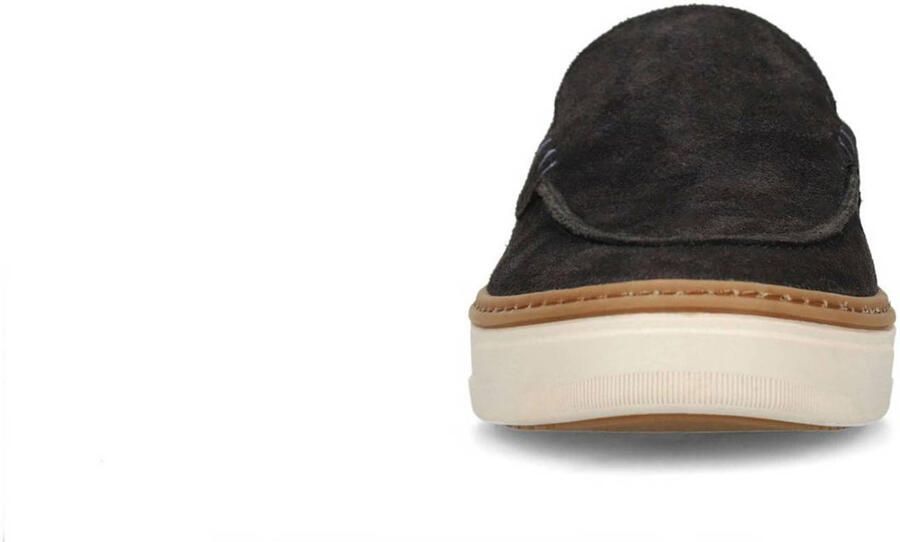 No Stress Heren Donkerblauwe suède loafers