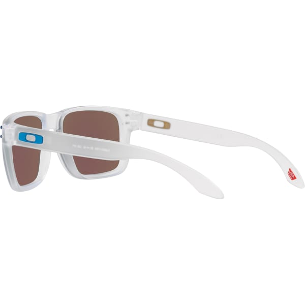 Lunette de soleil lifestyle OAKLEY HOLBROOK XS W/ PRIZM MATTE CLEAR W/ PRIZM SAPPHIRE
