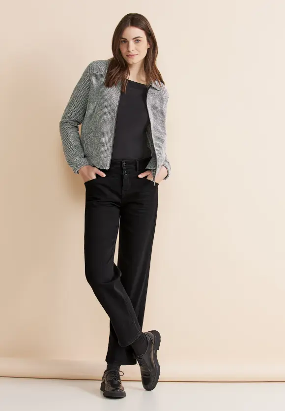 Casual Fit Jeans - black soft washed