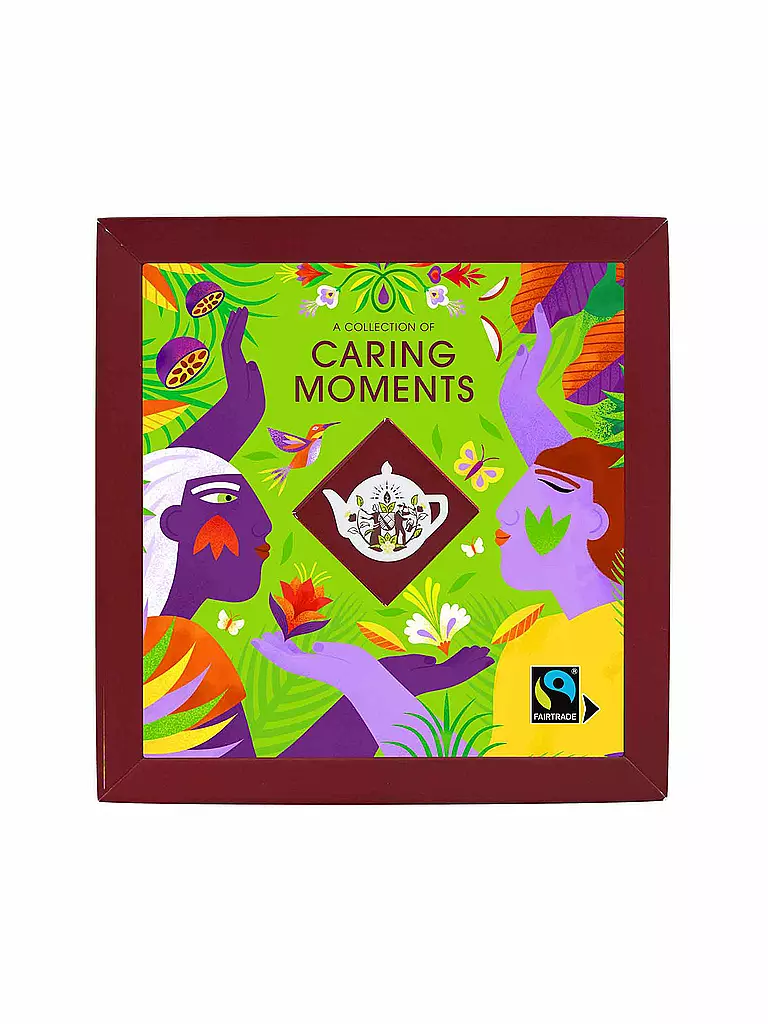 ENGLISH TEA SHOP Tee Set 32 Beutel CARING MOMENTS Bio bunt