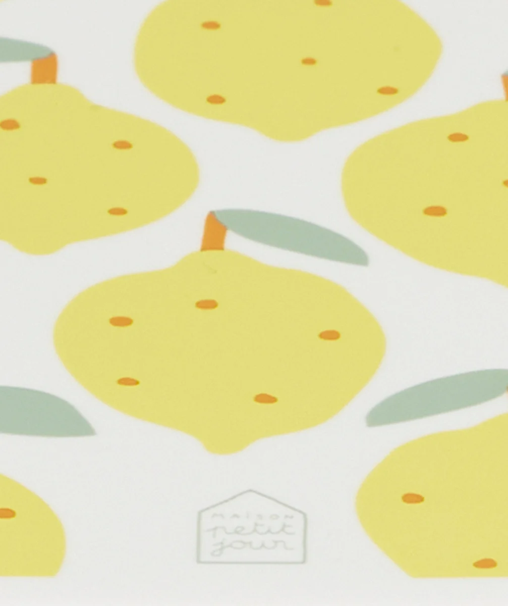 MAISON PETIT JOURset de 3 boîte à gouter citron