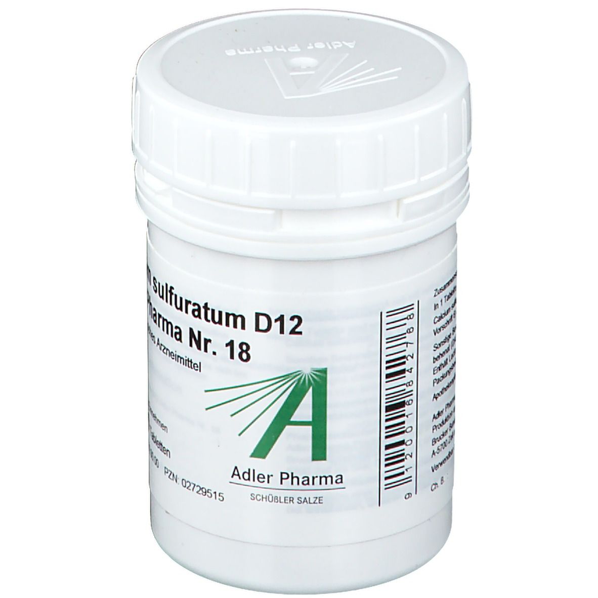 Adler Pharma Calcium sulfuratum D12 Biochemie nach Dr. Schüßler Nr. 18