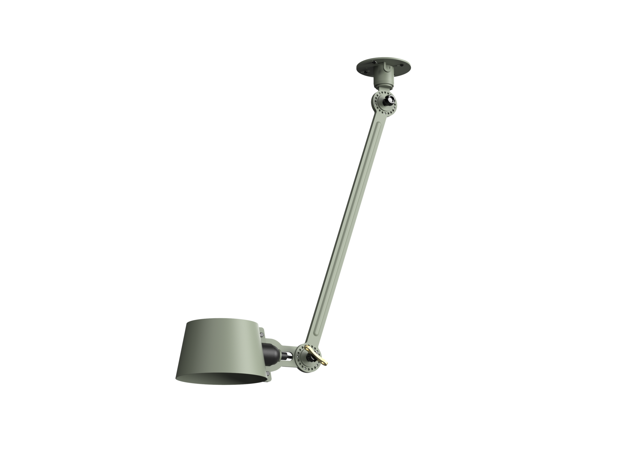 Plafondlamp Bolt 1 arm sidefit flux green