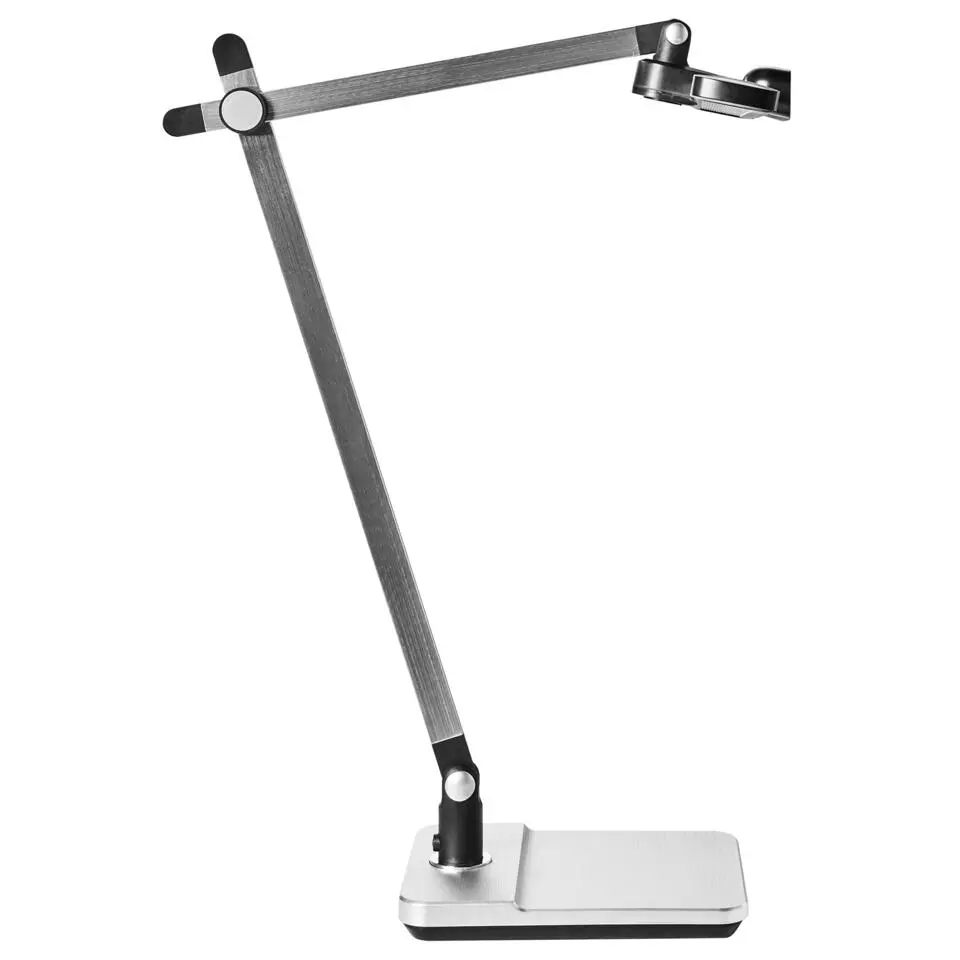 SERPENS - Bureaulamp LED - Zilver - Synthetisch materiaal