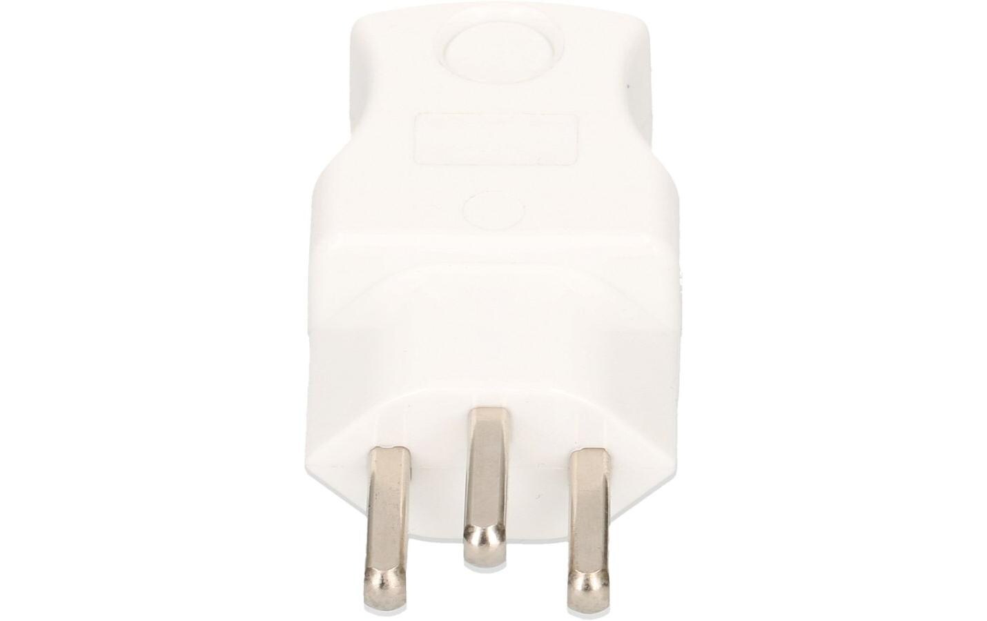 Stecker T23 - WeissTyp 23 Netzstecker