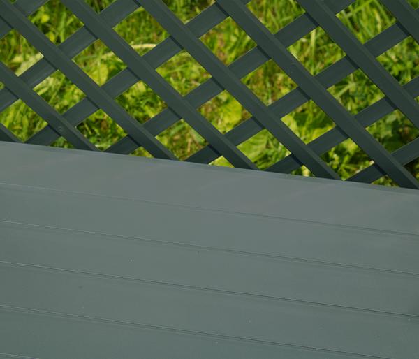 KHW Kunststoff-Gartenbank Kopenhagen