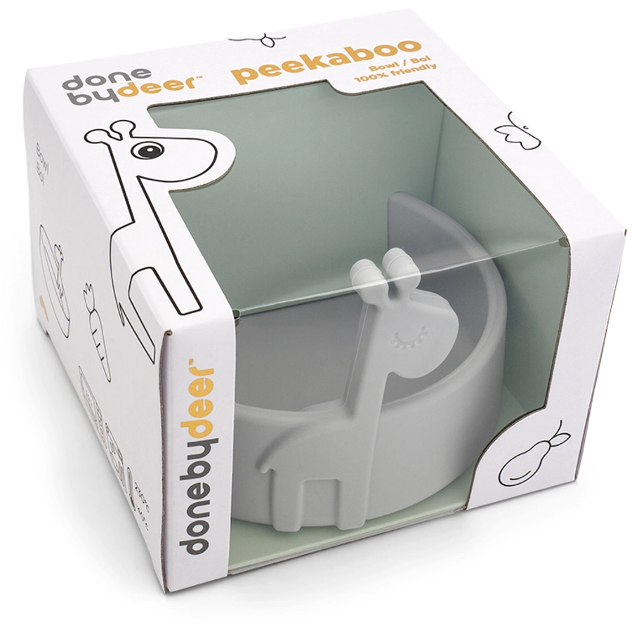 Done by Deer™ Schüssel Peekaboo Raffi in grau