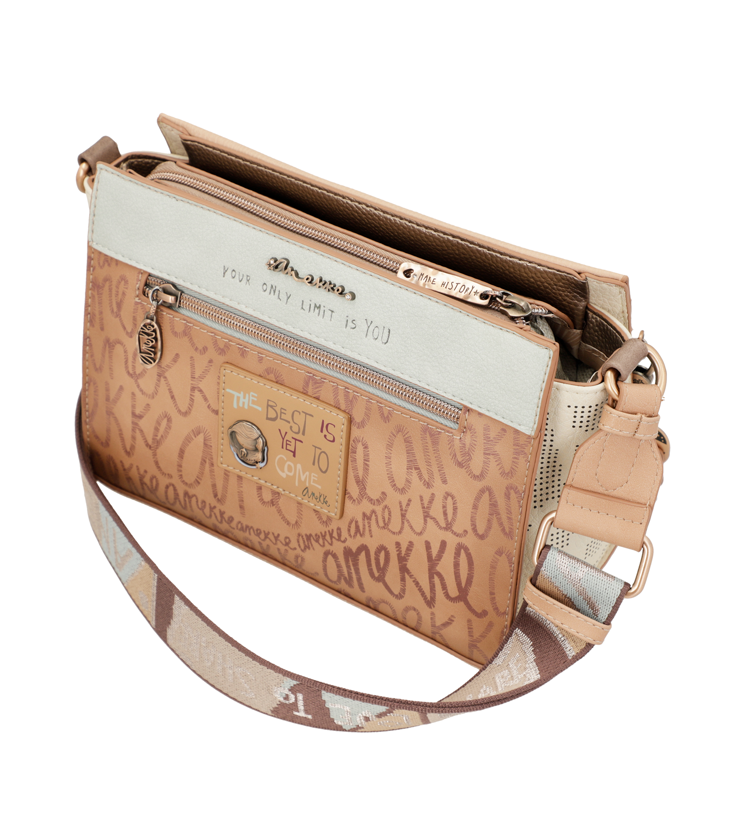 Anekke Crossbody Tasche rose beige