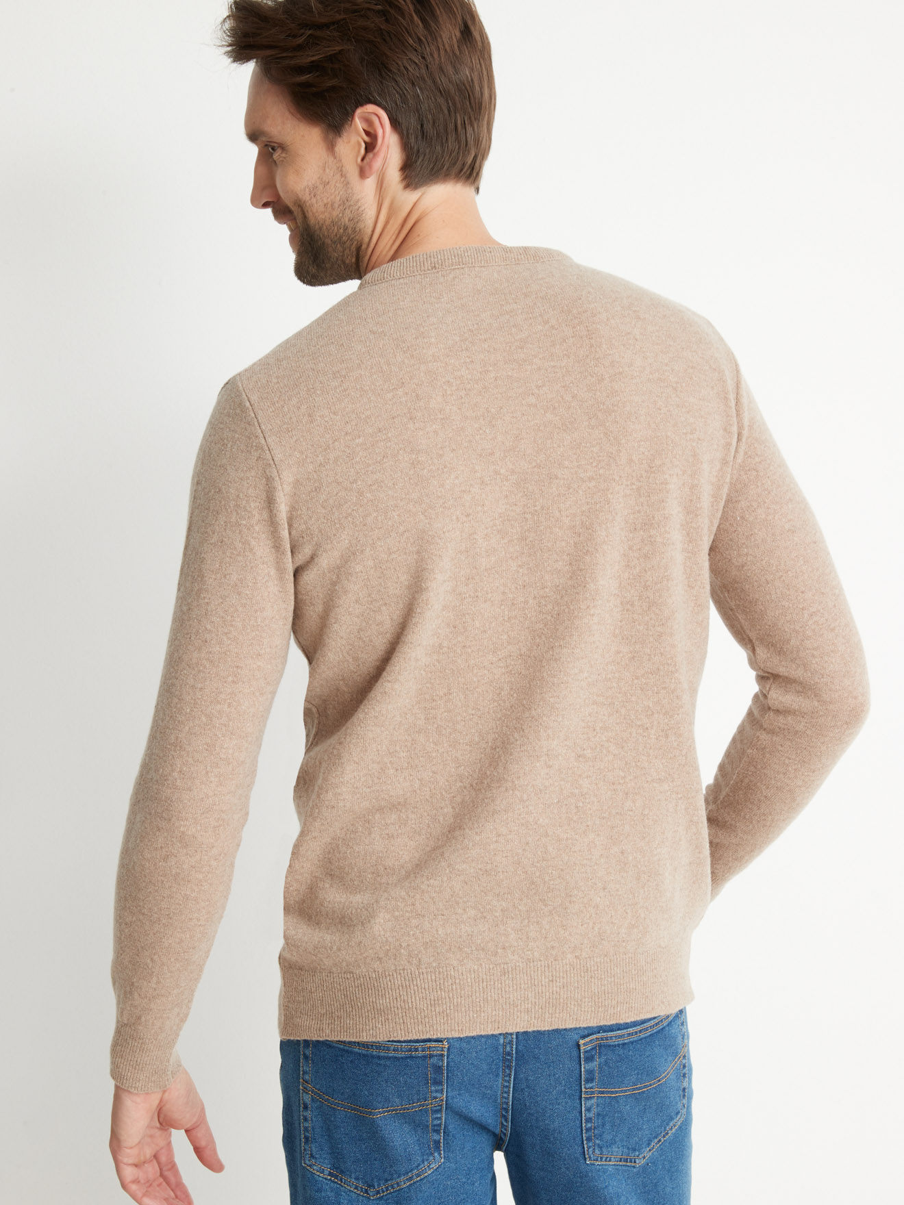 Pull encolure ronde 100% acrylique