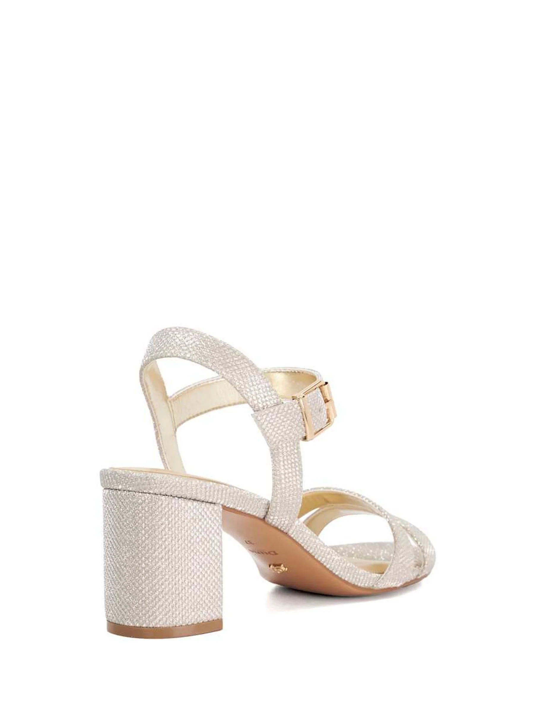 Champagne-goud - Dune London Merisa Block Heel Sandals