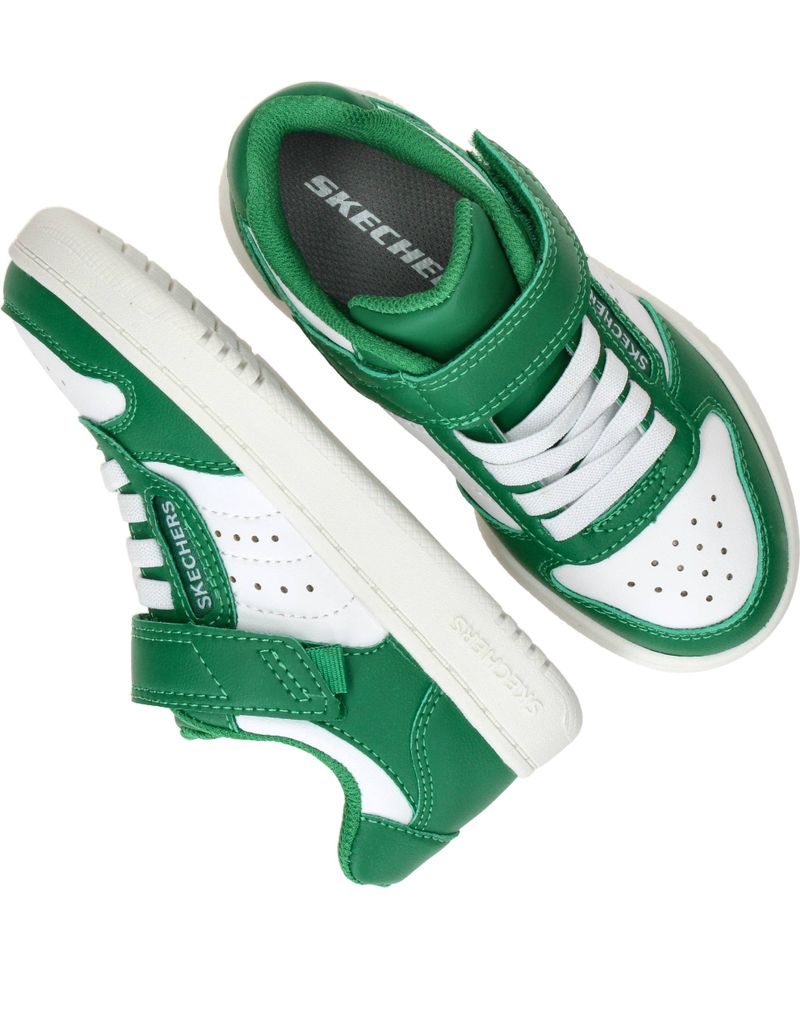 Skechers Quick Street Sneakers Groen Jongens