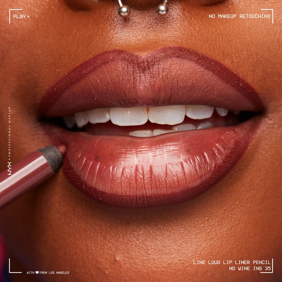 NYX Professional Makeup Line Loud Lip Pencil 35 No Wine-ing 1,2g