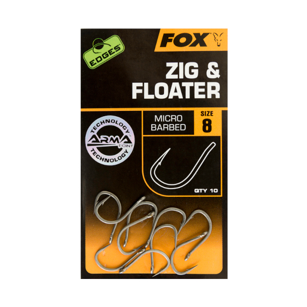 Hameçons Fox Edges Zig et Flotteur