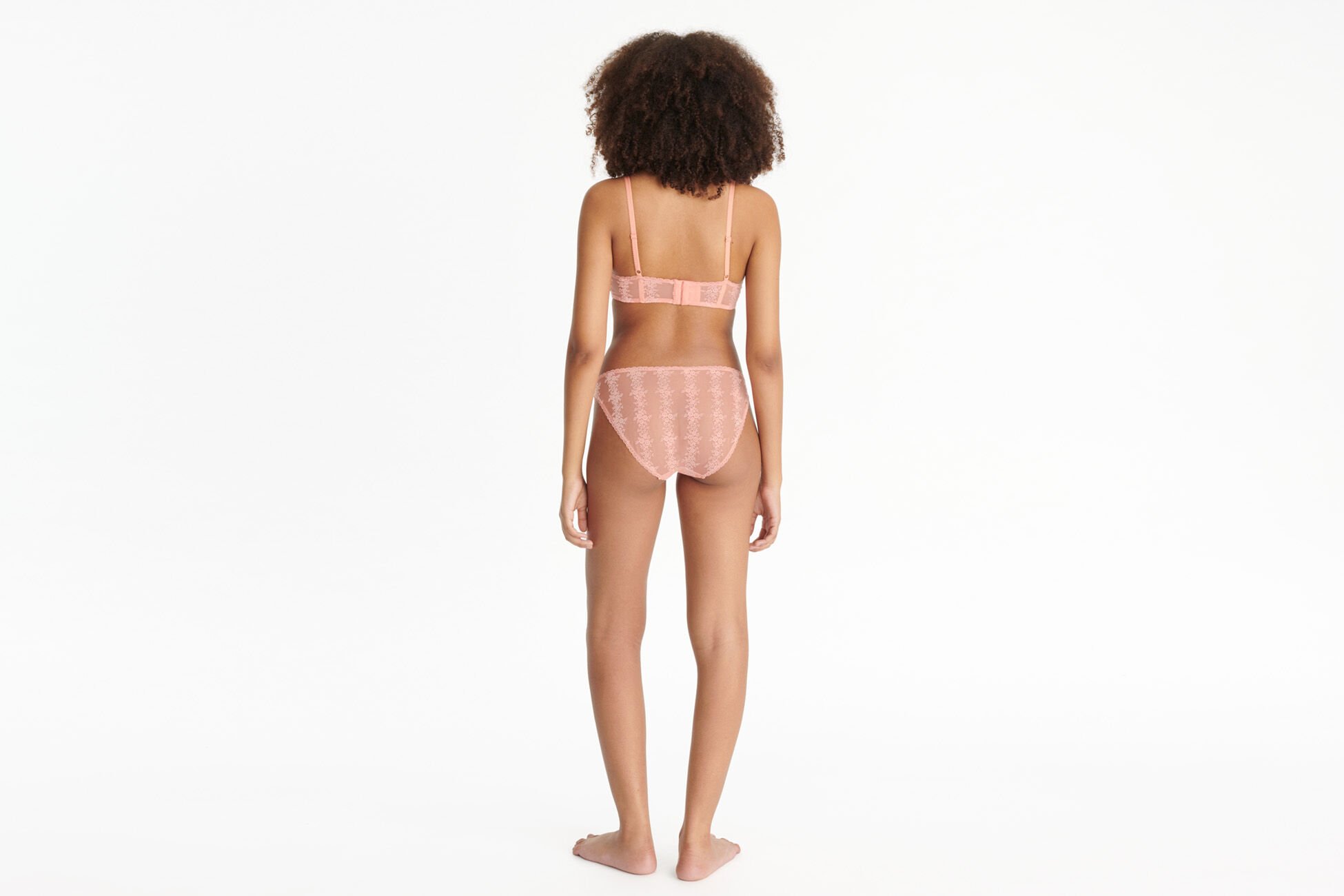 Fleurette Corbeille SEL ROSE