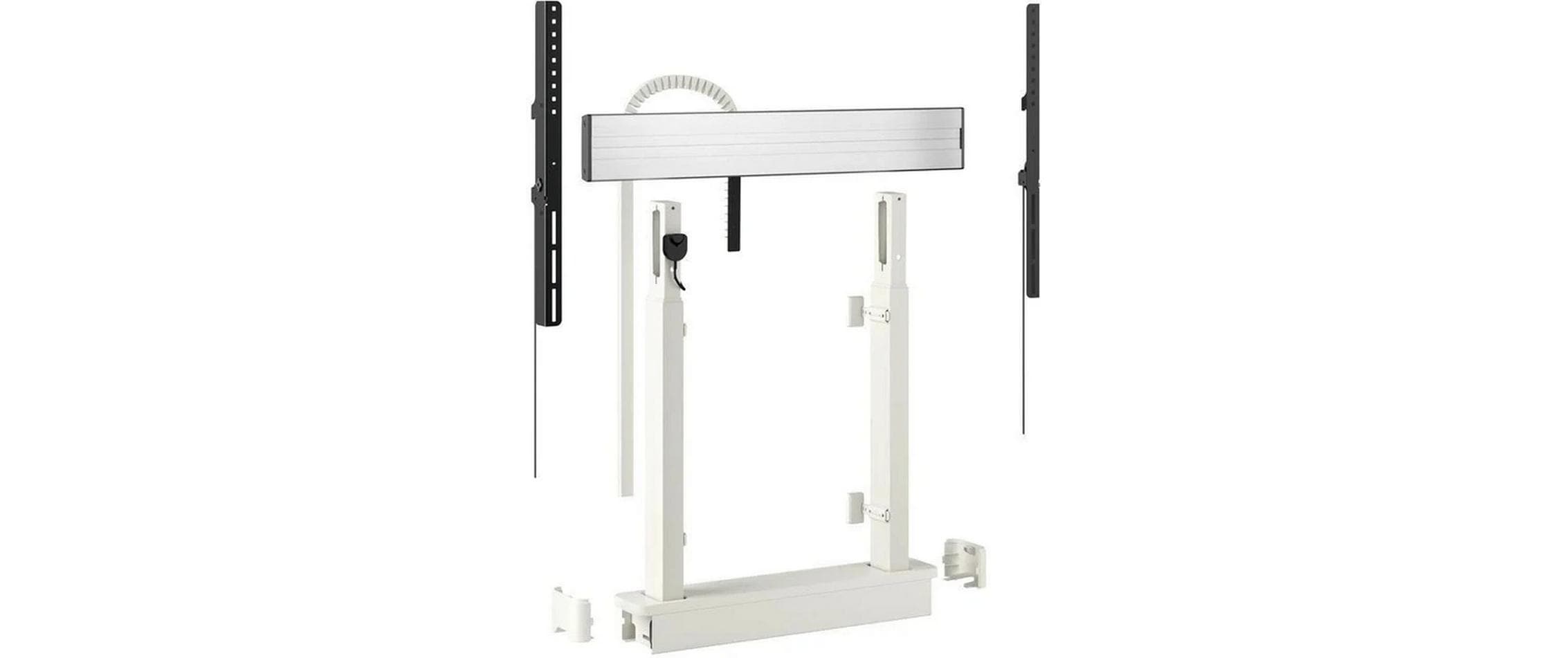 Wandhalterung PRO RISE2005W Weiss<br>Motorisierter Display-Boden-Wand-Lift