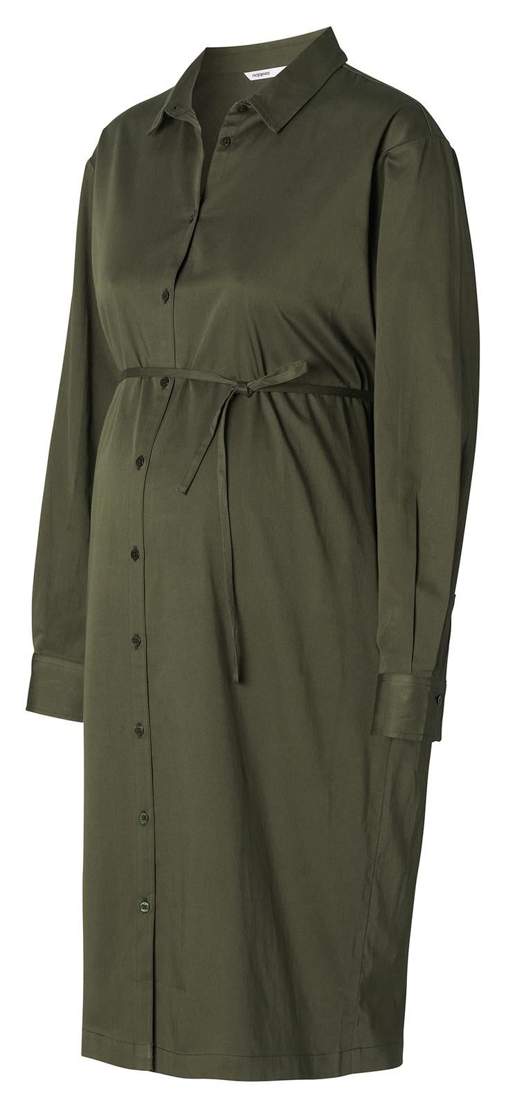 Noppies Maternity Jurk met voedingsfunctie Akaya - Forest Night