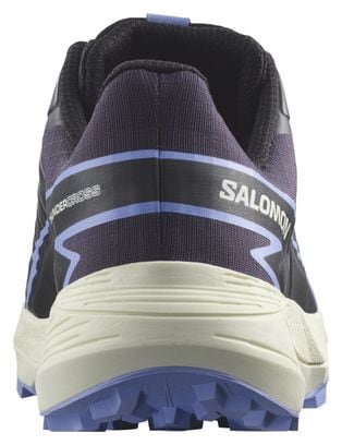 Chaussures de Trail Running Femme Salomon Thundercross GTX Noir Bleu